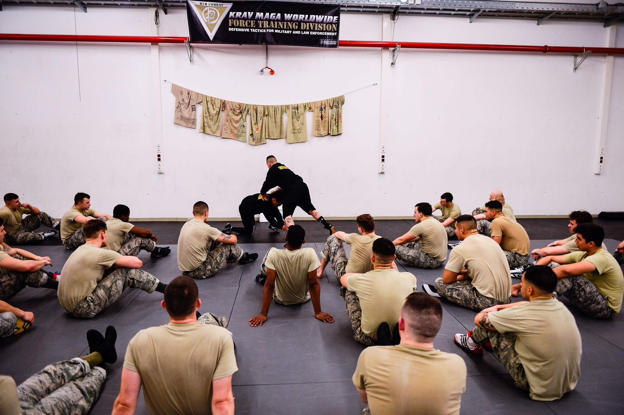 Security forces Airmen participate in a Raven Qualification Training Course on Ramstein Air Base, Germany, Jan. 29, 2017. A mobile training team arrived at Ramstein from Joint Base McGuire-Dix-Lakehurst, New Jersey, to conduct the course at the request of 86th Airlift Wing and U.S. Air Forces in Europe and Air Forces Africa leadership. (U.S. Air Force photo by Senior Airman Joshua Magbanua)