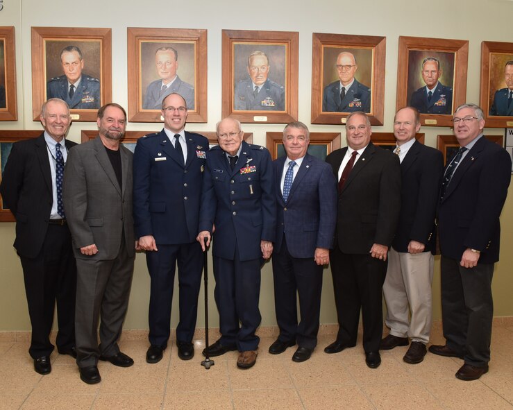 Group photo of former USAFSAM commanders