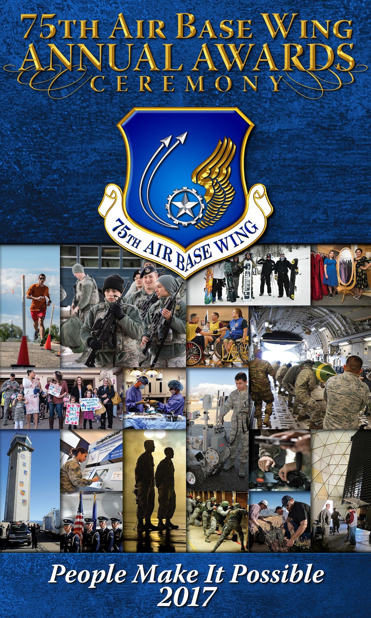 2017 75th Air Base Wing Annual Awards Ceremony graphic (U.S. Air Force graphic by Kent Bingham)