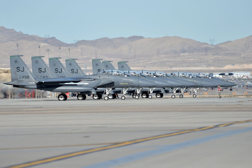 4th FW lead unit during Red Flag 181 at Nellis AFB > Nellis Air Force