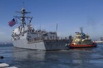 San Diego Based Destroyer Welcomes New Captain in Guam