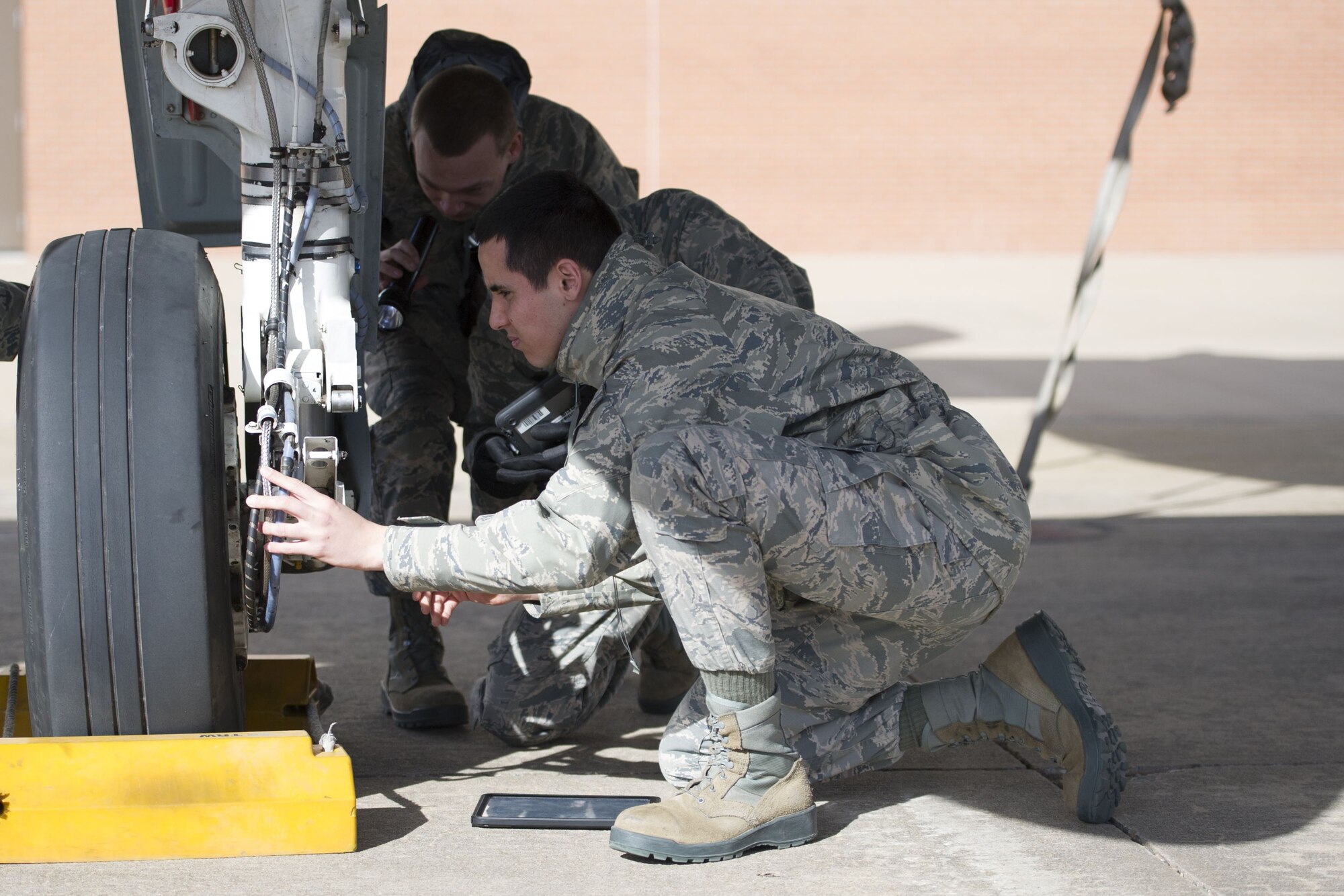 362nd Training Squadron crew chief