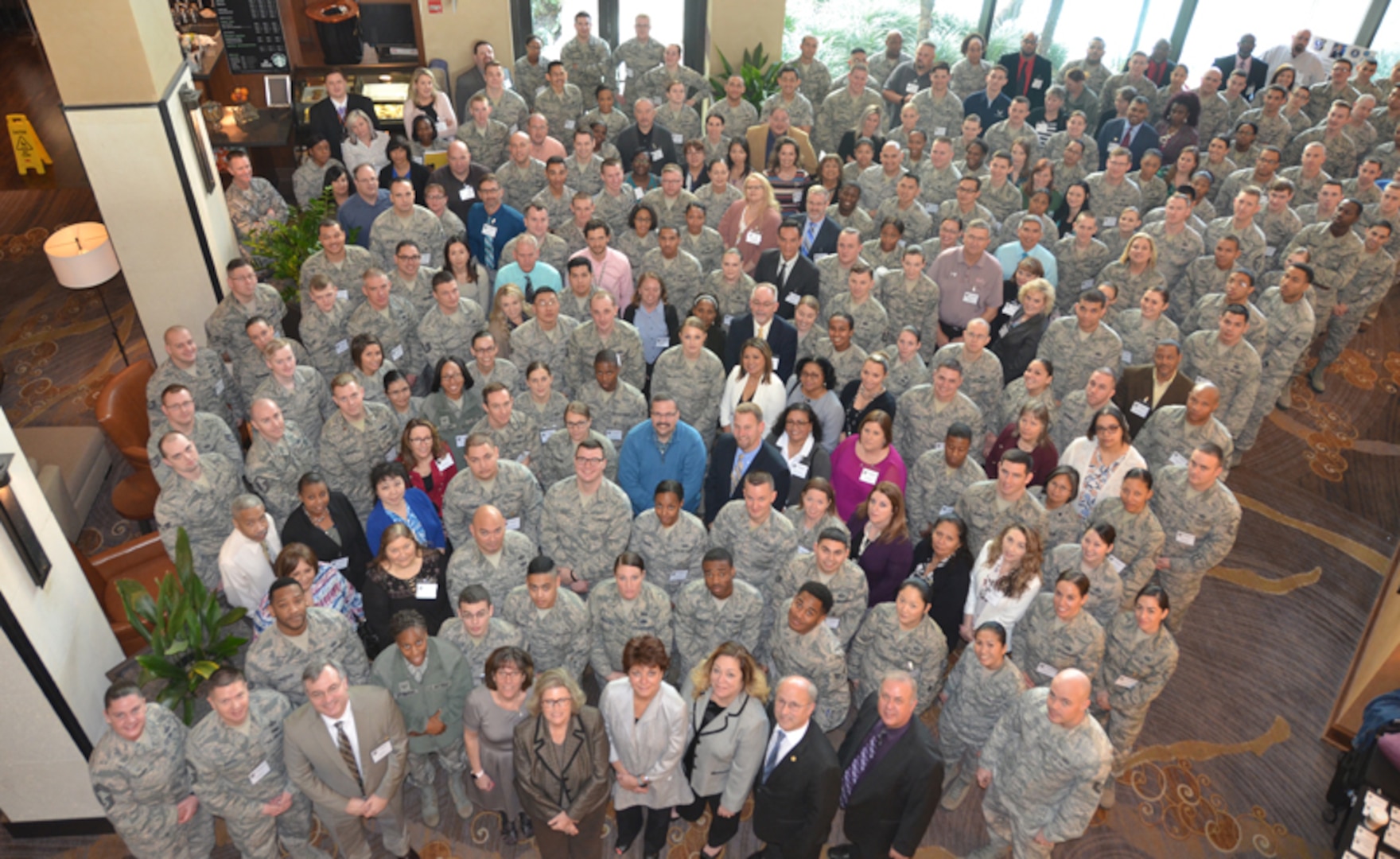 More than 300 Air Force financial customer service technicians received training and updates on issues, policies, and processes during a workshop in San Antonio, Jan. 29-Feb. 2.