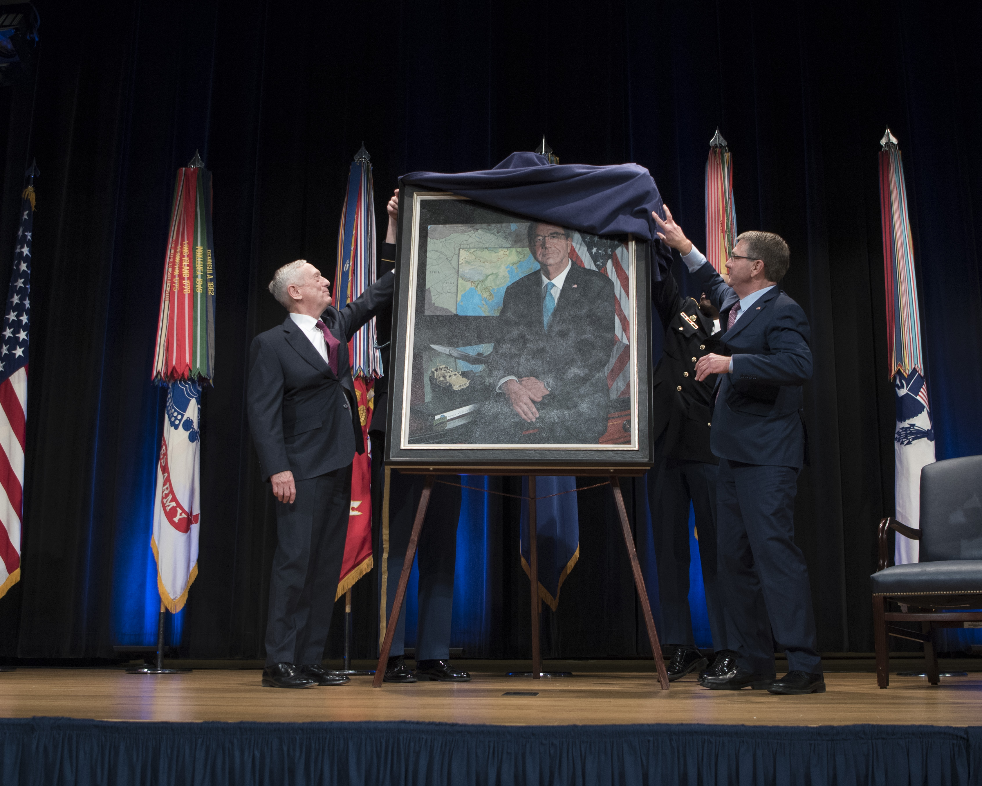 Unveiling At The Pentagon