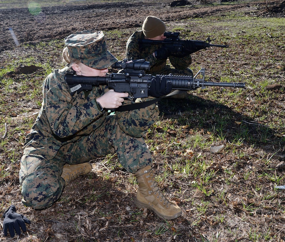 Grass Week: Marines prepare for rifle range