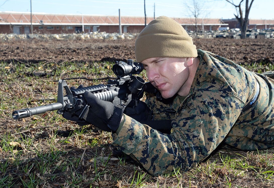 Grass Week: Marines prepare for rifle range