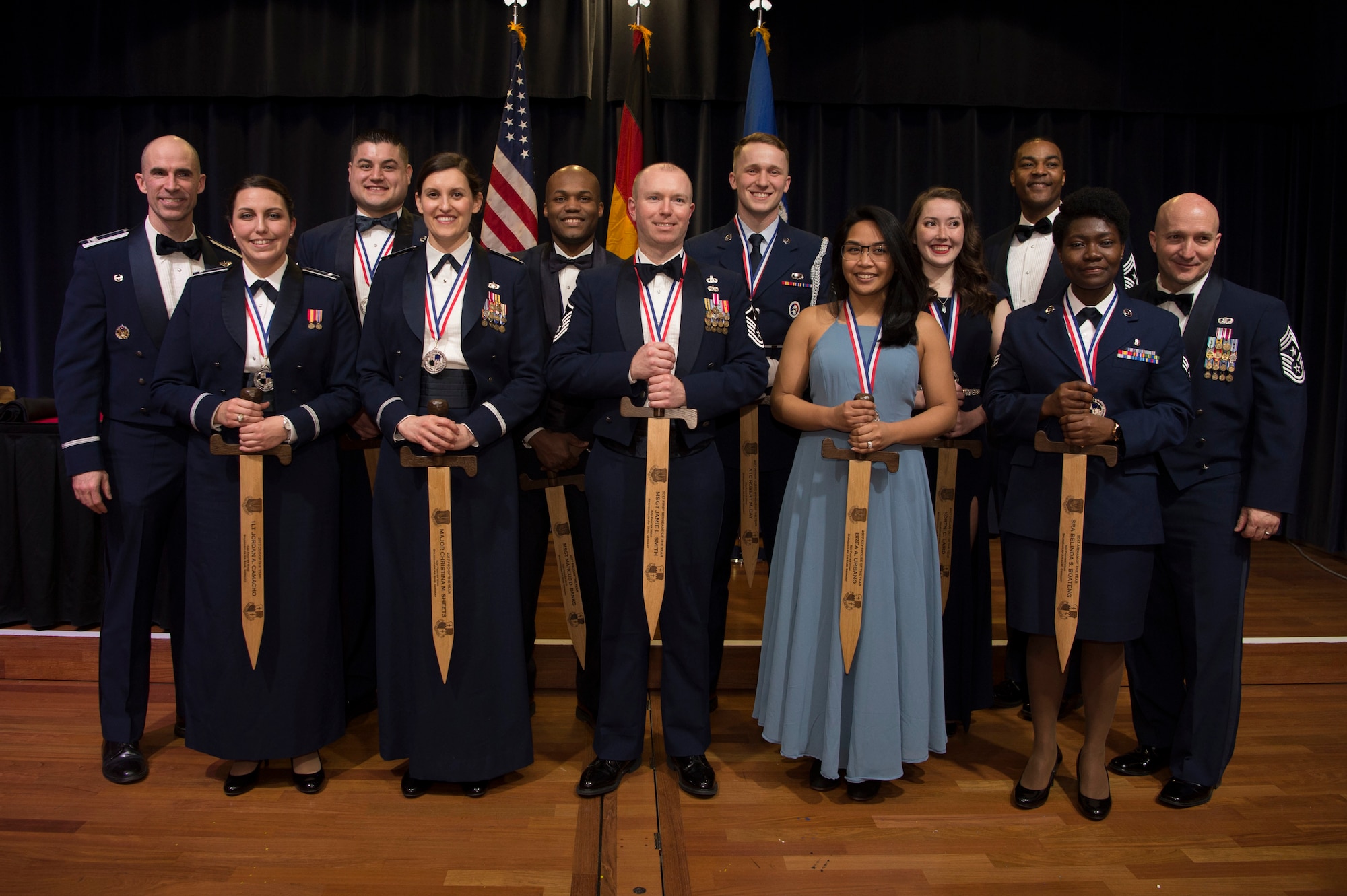 The banquet began with a ceremony to highlight all nominees and ended with the recognition of 10 winners.