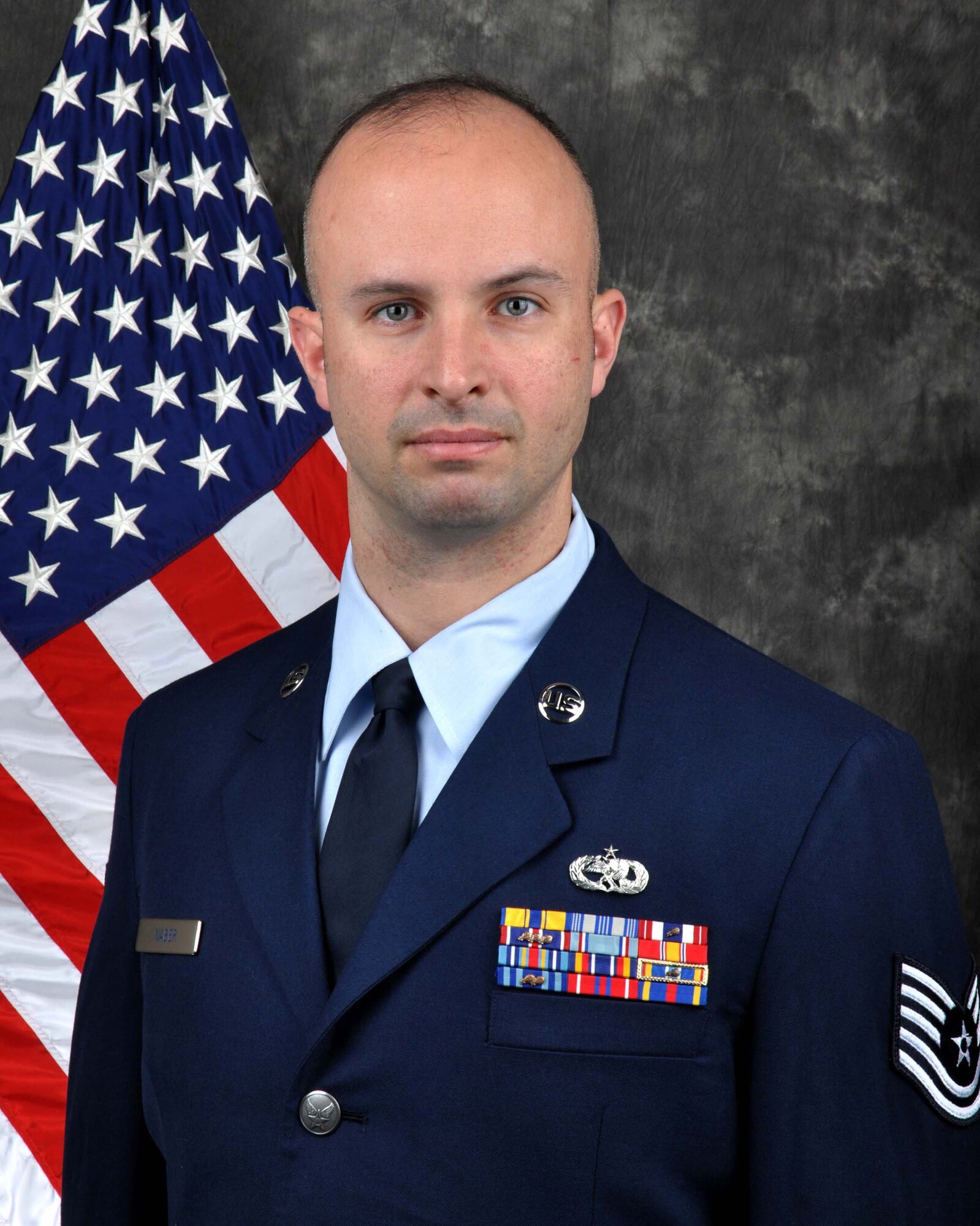 Tech. Sgt. Adam Naber, 445th Maintenance Squadron aerospace repair craftsman, is the 445th Airlift Wing NCO of the Quarter, fourth quarter.