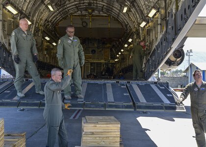 Helping those in need -- Reservists continue to deliver aid to Haiti