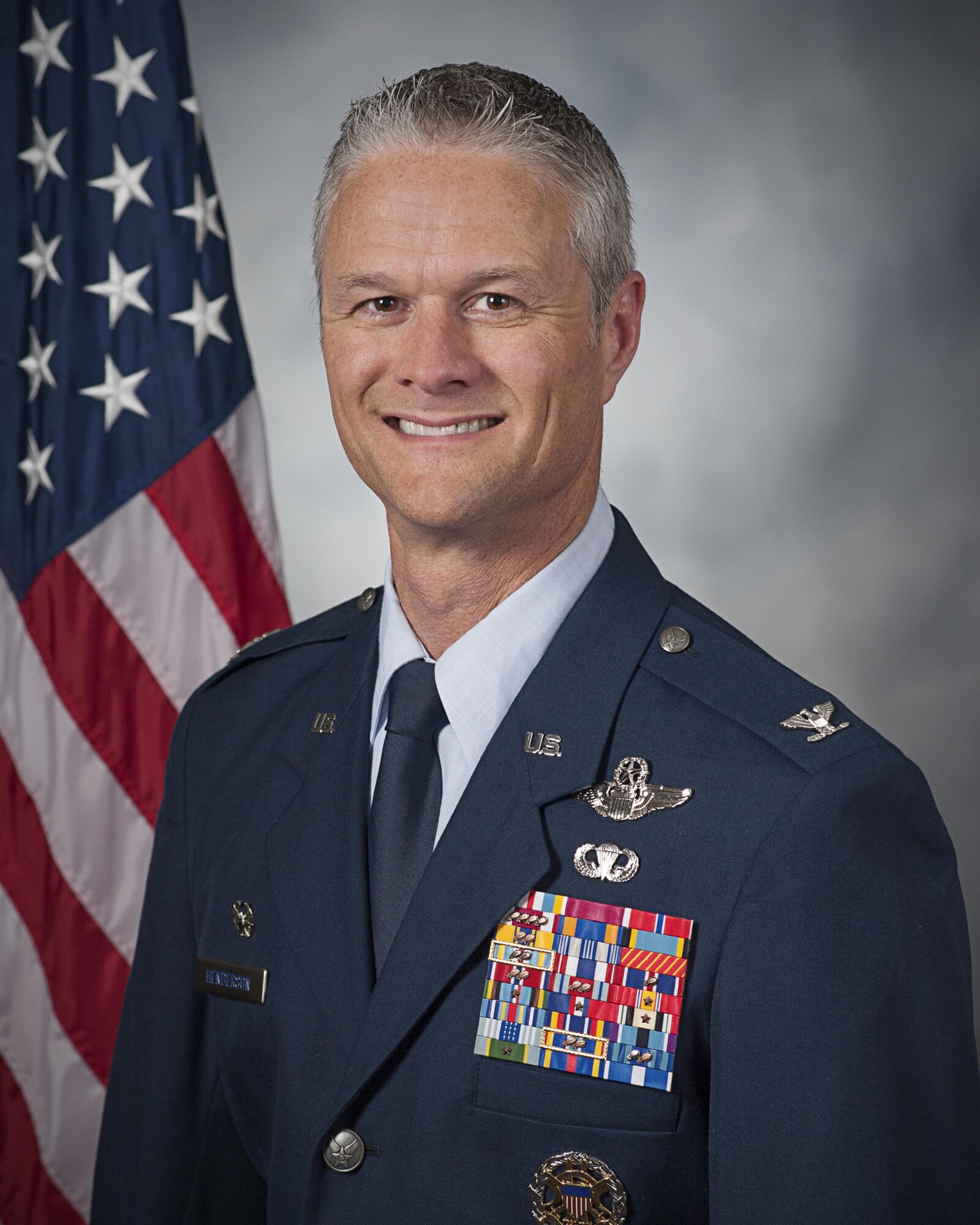 Col. Charles R. Henderson, official photo, U.S. Air Force