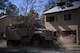 Airmen assigned to the 820th Base Defense Group drive a mine-resistant, ambush-protected vehicle during a capabilities demonstration, Feb. 5, 2018, at Moody Air Force Base, Ga. The immersion was designed to give the 23d Wing’s leadership a better understanding of the 820th BDG’s mission, capabilities and training needs. (U.S. Air Force photo by Senior Airman Daniel Snider)