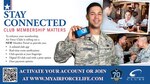 For many Air Force retirees, a club membership is one way to stay connected to the service they love. Air Force Services Activity, or AFSVA, officials are encouraging retirees to activate their new Air Force Club Member Portal accounts before losing that connection.