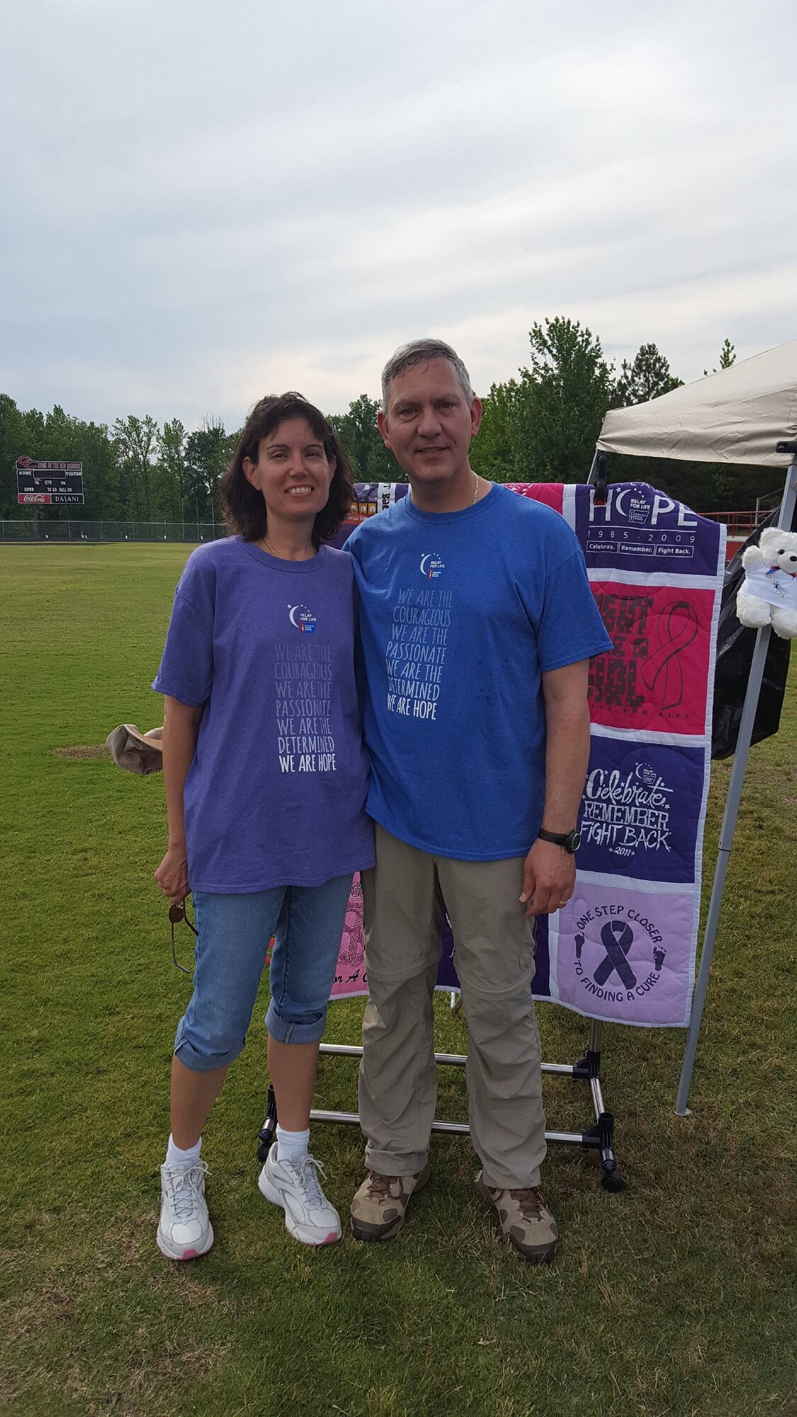 Dee and Shawn Wolfe, Relay For Life Team REMEMBER Captains (Courtesy photo)