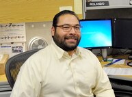Oklahoma City Air Logistics Complex Workforce Development Program Analyst Rolando Monge went through Tinker’s Internship Program and landed a job at Tinker.