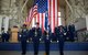 The Travis Honor Guard stands in formation before the change of command ceremony Aug. 8, 2015 at Travis Air Force Base, Calif. In the ceremony, Col. Raymond A. Kozak assumed command of the 349th Air Mobility Wing from Col. Matthew J. Burger. Kozak leads more than 3,100 combat-ready Citizen Airmen, flying and maintaining the C-17 Globemaster III, C-5 Galaxy and KC-10 Extender mobility aircraft. Col. Matthew J. Burger, outgoing 349th AMW commander, assumed duties in the Pentagon as the Programs and Requirements Division chief, Air Force Reserve Command. (U.S. Air Force photo/Senior Airman Madelyn Brown)