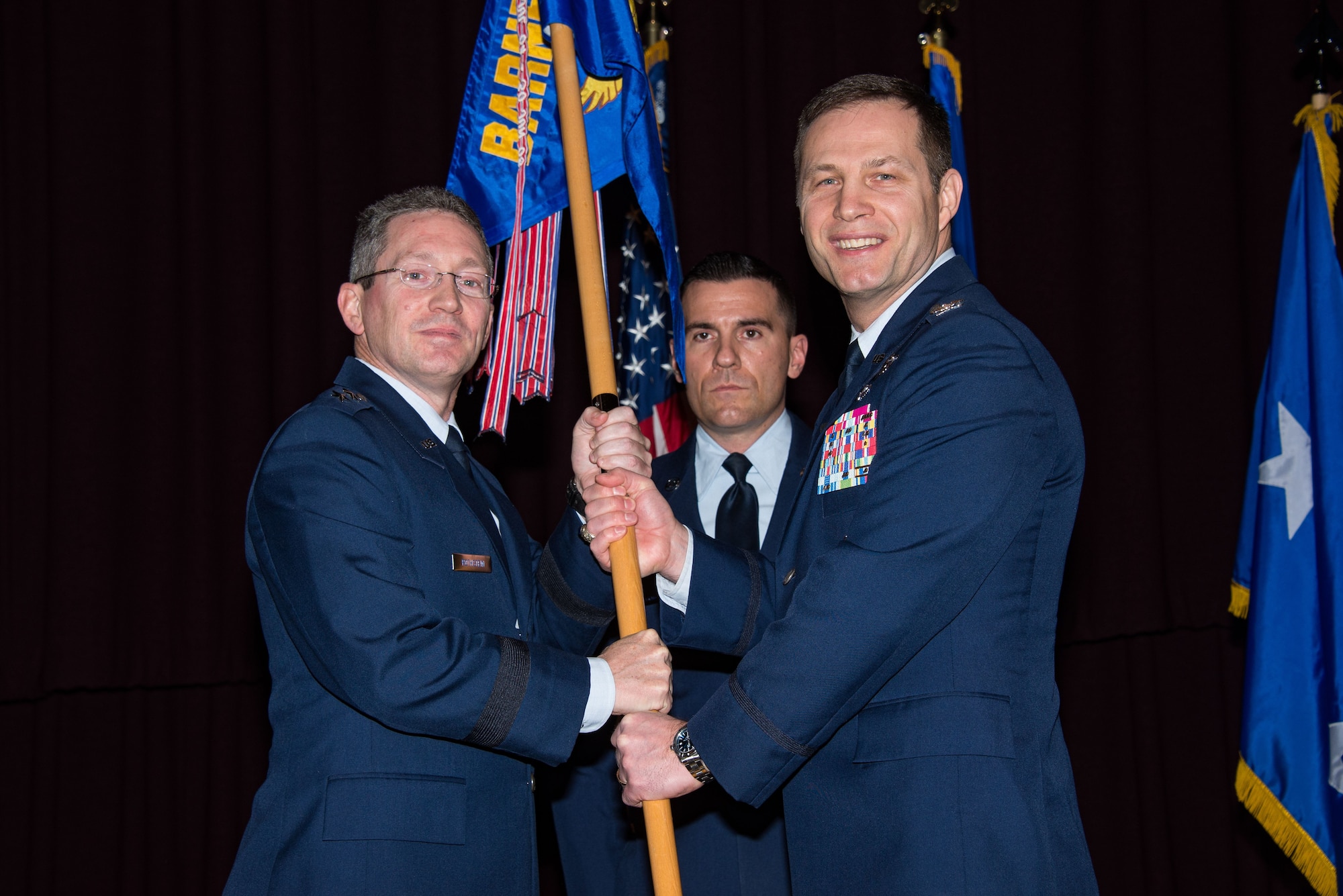 Barnes Center Change of Command