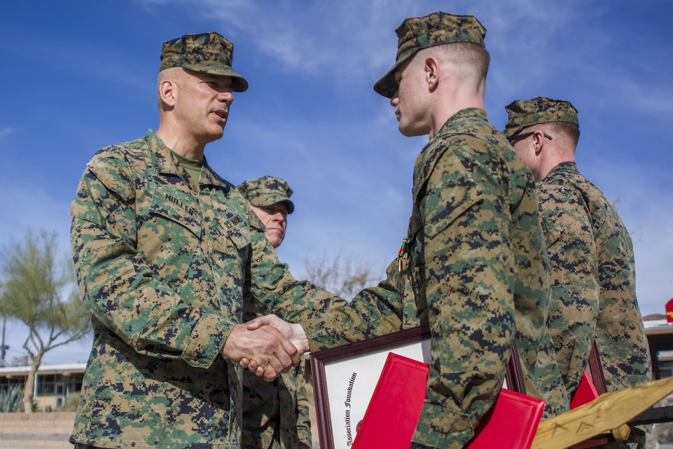 NCO and Marine of the Year awarded NAM > Marine Corps Air Ground Combat ...