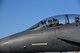 Maj. Wade Maulsby, 334th Fighter Squadron pilot, and 1st Lt. Mathew Clutts, 334th FS weapons systems operator, taxi before flight in an F-15E Strike Eagle, Feb. 5, 2018, at Seymour Johnson Air Force Base, North Carolina. Maulsby is the Air Combat Command nominee for the Colonel James Jabara Award for Airmanship, an award reserved for a U.S. Air Force Academy graduate whose accomplishments demonstrate superior performance in fields directly involved with aerospace vehicles. (U.S. Air Force photo by Airman 1st Class Kenneth Boyton)