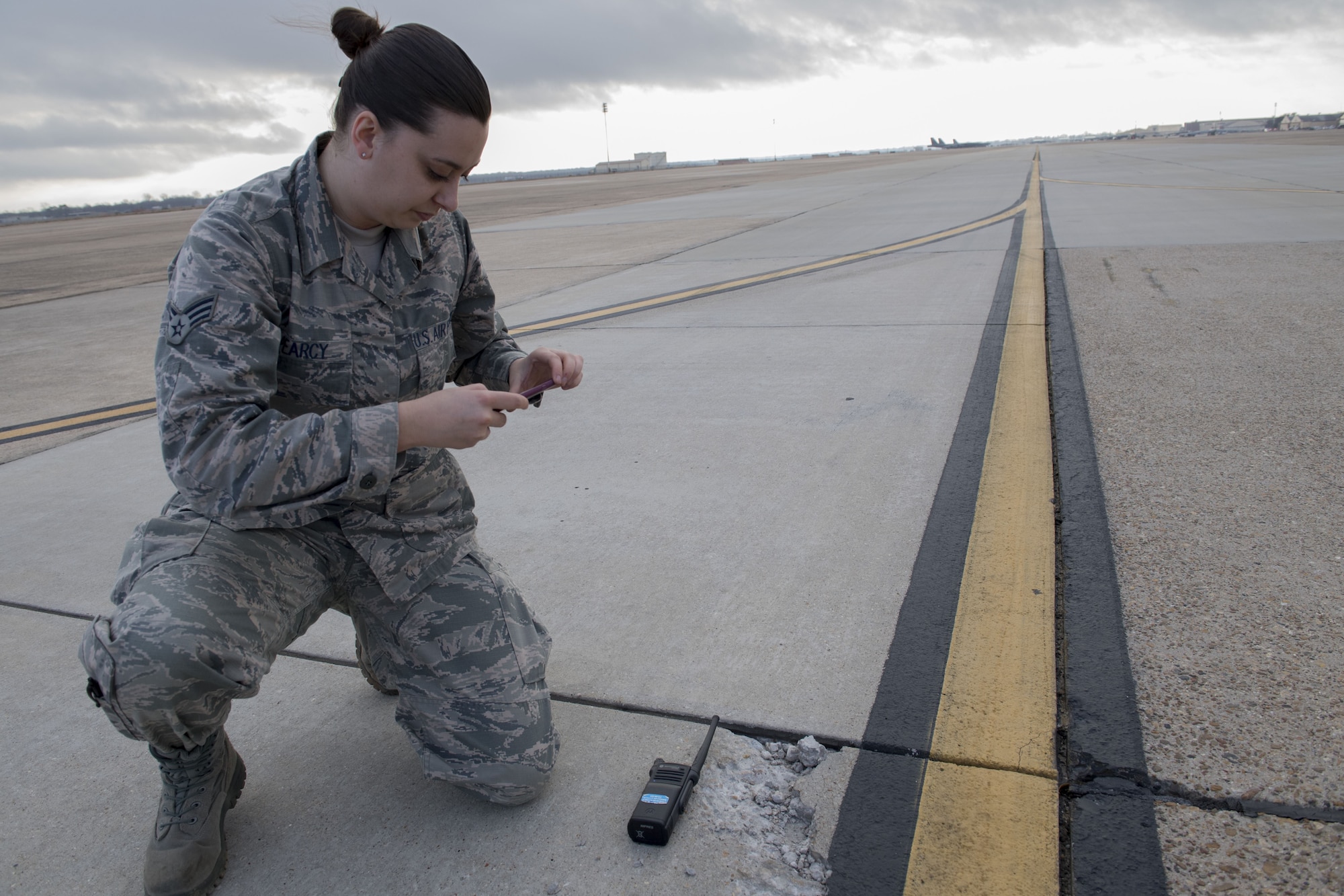 Airfield management keeps flight line mission ready