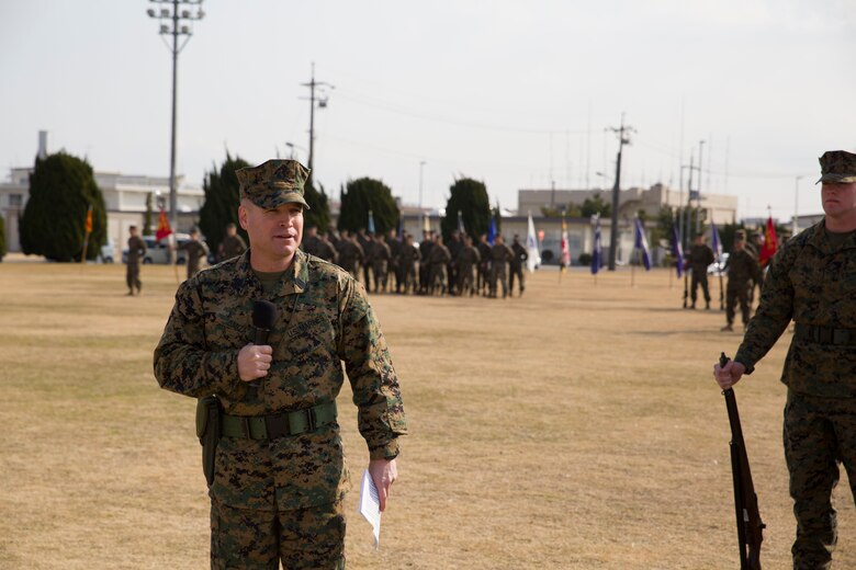 MCAS Iwakuni gives a warm sayonara to Sgt. Maj. Garza