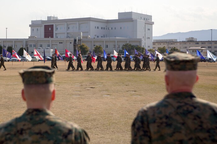 MCAS Iwakuni gives a warm sayonara to Sgt. Maj. Garza