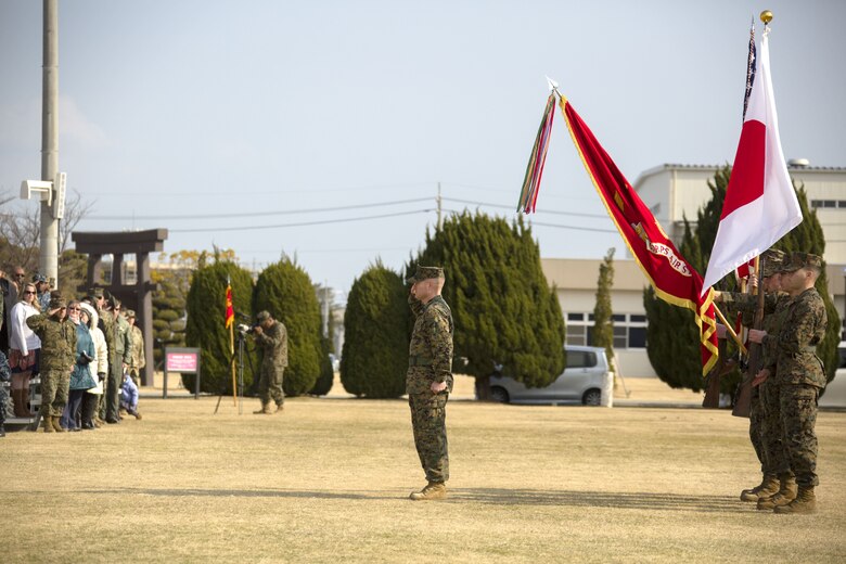 MCAS Iwakuni gives a warm sayonara to Sgt. Maj. Garza