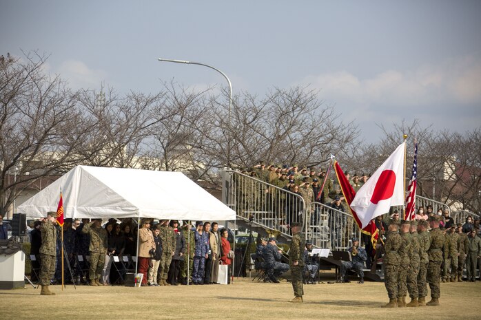 MCAS Iwakuni gives a warm sayonara to Sgt. Maj. Garza
