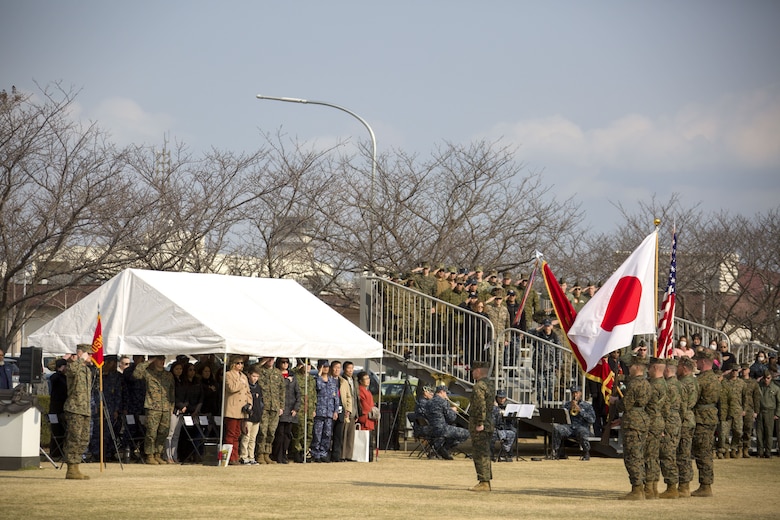 MCAS Iwakuni gives a warm sayonara to Sgt. Maj. Garza