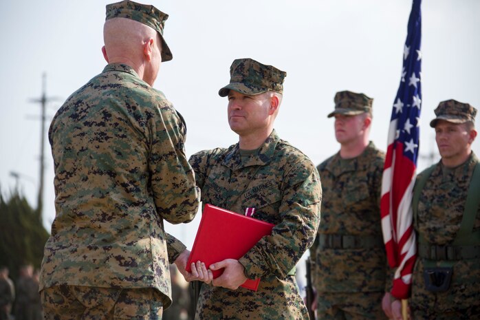MCAS Iwakuni gives a warm sayonara to Sgt. Maj. Garza