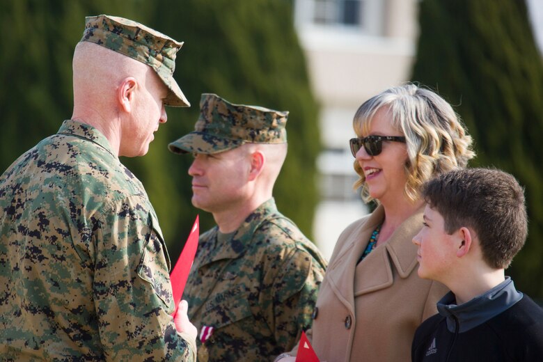 MCAS Iwakuni gives a warm sayonara to Sgt. Maj. Garza