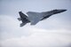 An F-15C Strike Eagle from the 493rd Fighter Squadron takes off from Royal Air Force Lakenheath, England, Feb. 6, 2018. The 48th Fighter Wing is the only F-15C fighter wing in USAFE allowing the wing to provide unique air combat capabilities. (U.S. Air Force photo/Senior Airman Malcolm Mayfield)