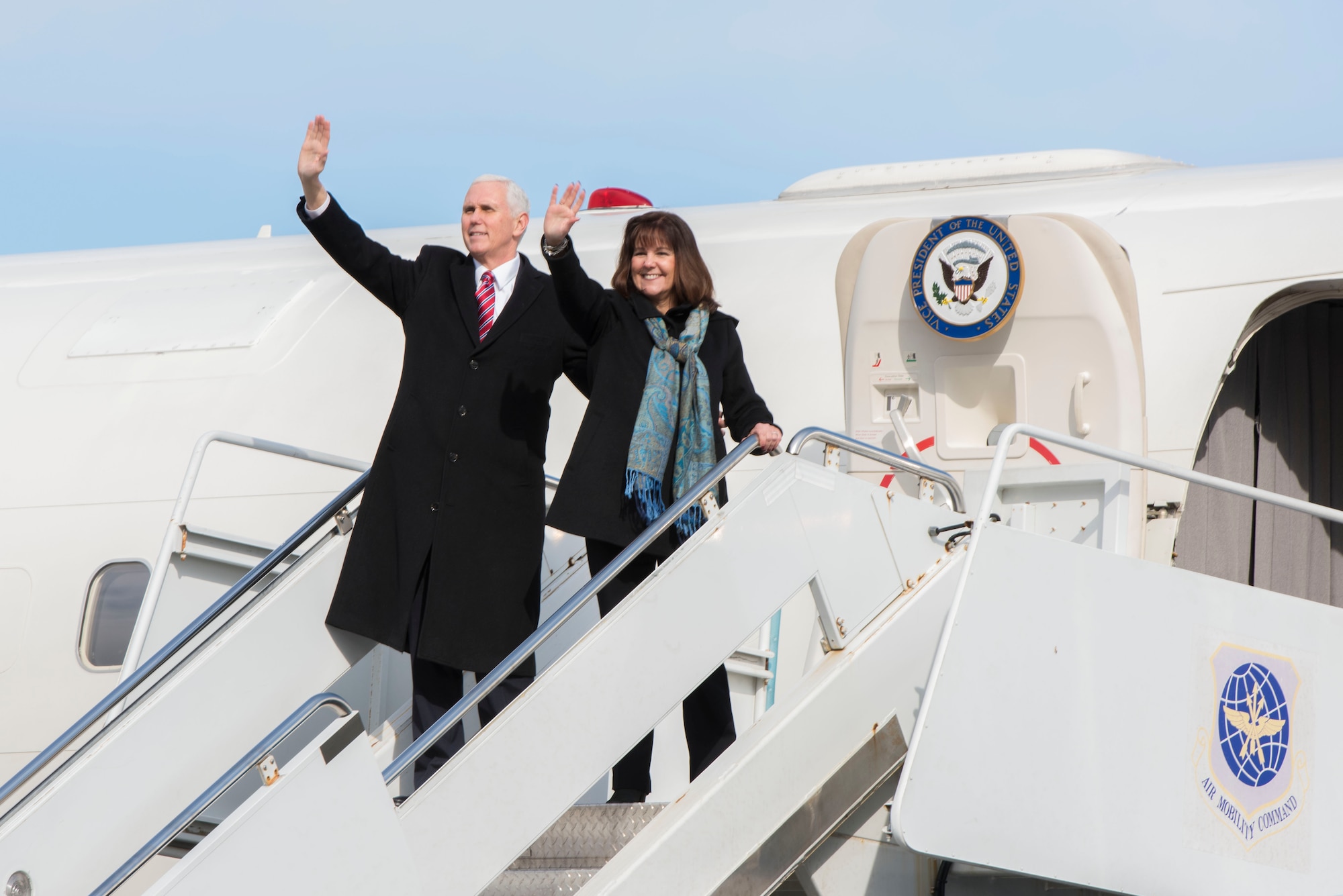 Vice President Michael Pence Addresses Troops at Yokota