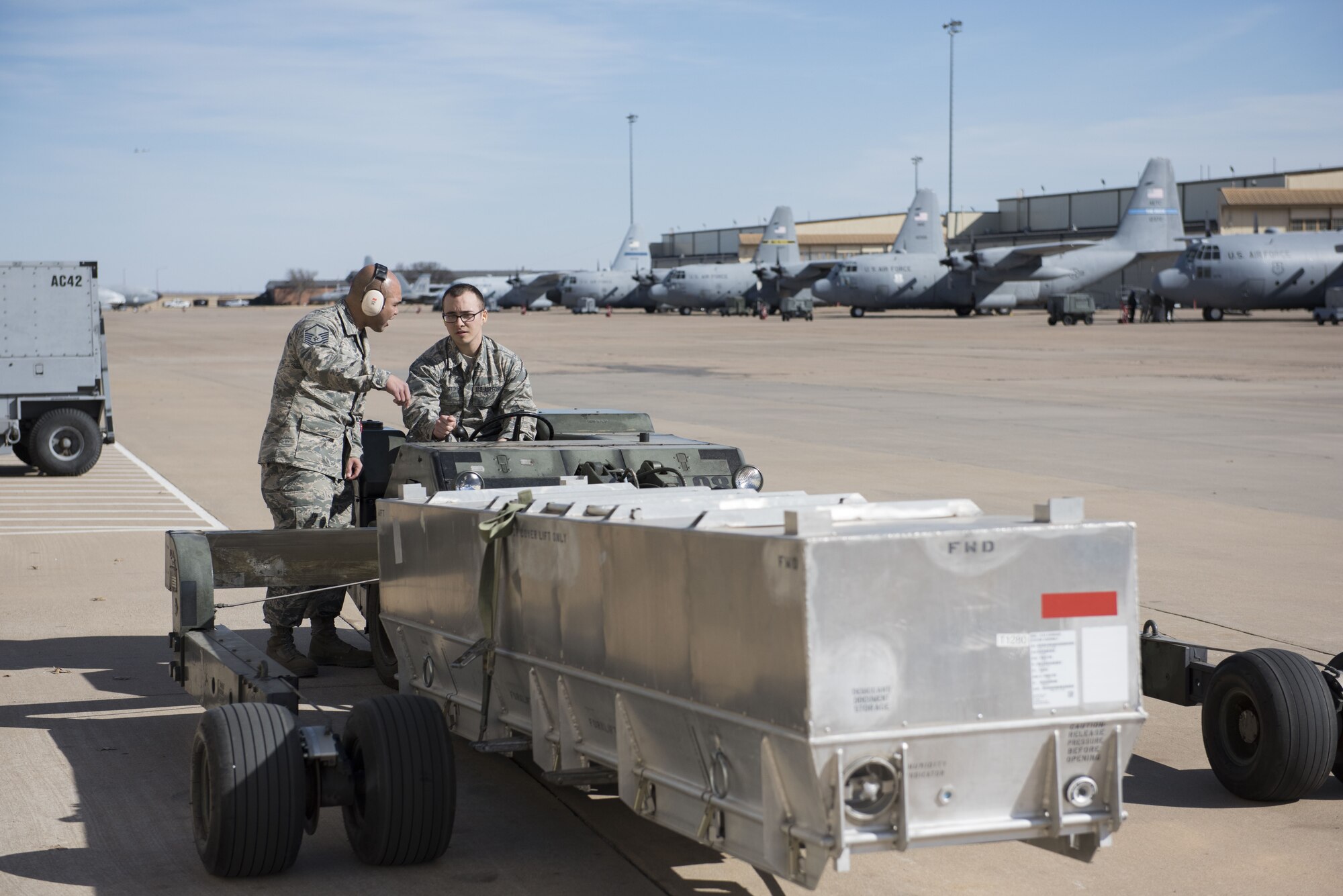 363rd TRS Armament training
