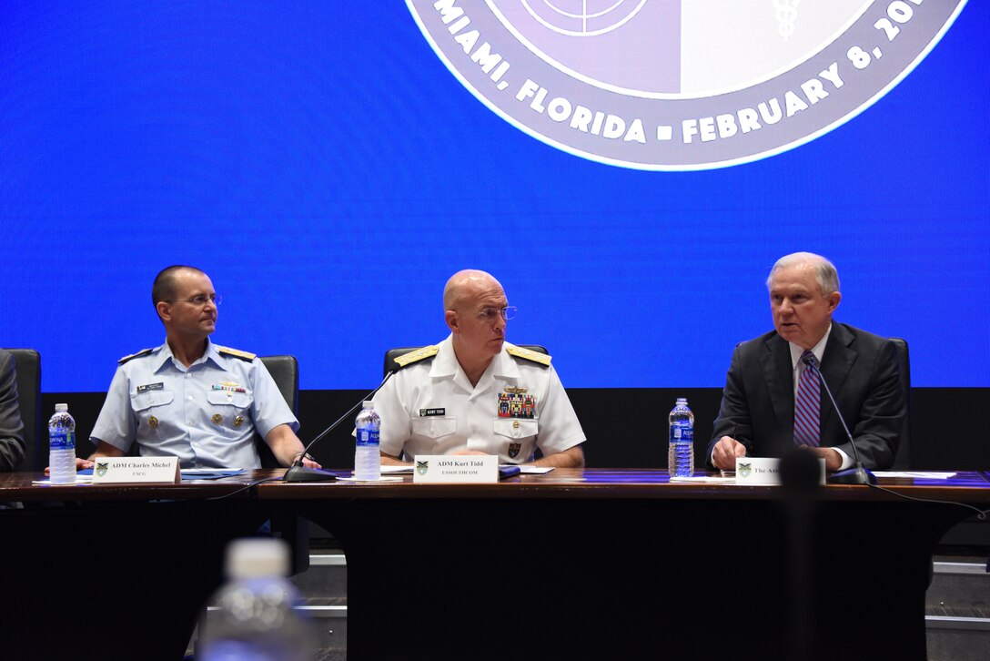 Government leaders talk at an Opioid Conference.