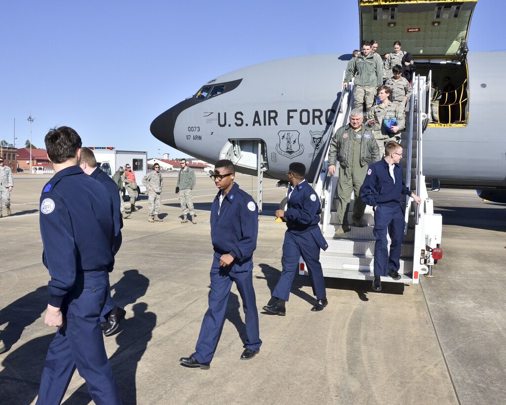 Civil Air Patrol Flies With 117 ARW