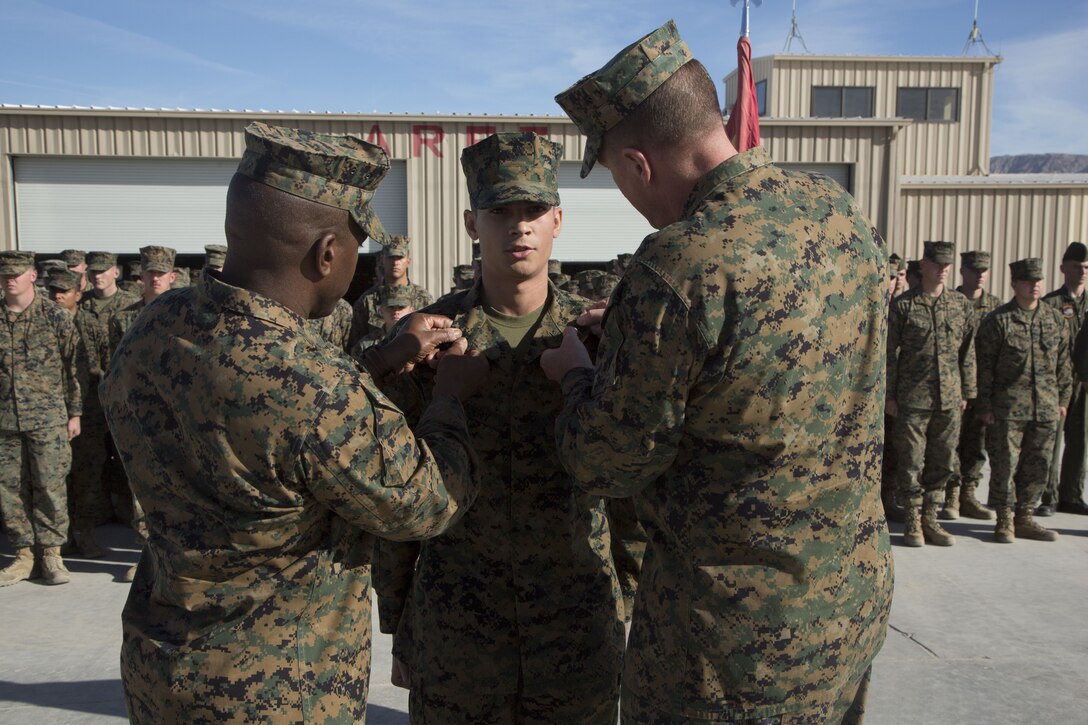 3rd MAW CG visits Marines at ITX 2-18