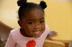 Ava, daughter of Tech. Sgt. Mia Johnson, 14th Force Support Squadron Logistics Manager, enjoys her time at the Child Development Center Feb. 5, 2018, on Columbus Air Force Base, Mississippi. Children are taught basic social skills that will help them as they get older. (U.S. Air Force photo by Airman 1st Class Beaux Hebert)