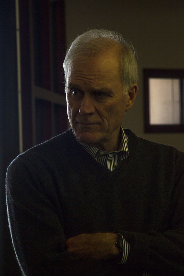 The Honorable Richard V. Spencer, Secretary of the Navy, listens to team leaders of Robert E. Bush Naval Hospital aboard the Marine Corps Air Ground Combat Center, Twentynine Palms, Calif., Feb. 2, 2018. Secretary Spencer visited the Combat Center during his West Coast installation tour. (U.S. Marine Corps photo by Pfc. Rachel K. Porter)