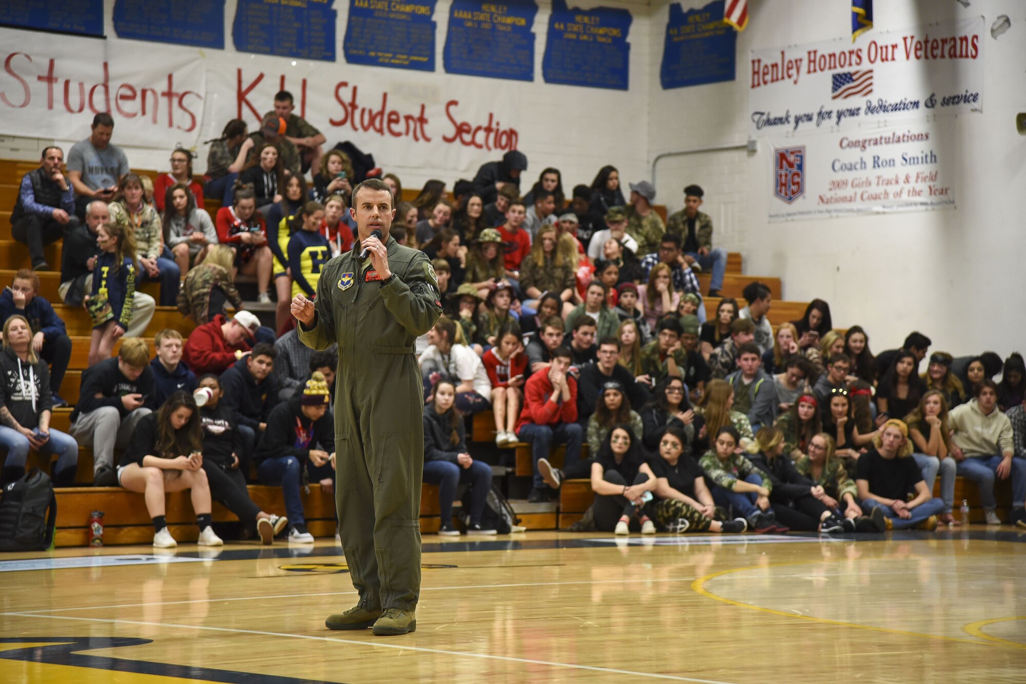 Henley HS Military Appreciation Night