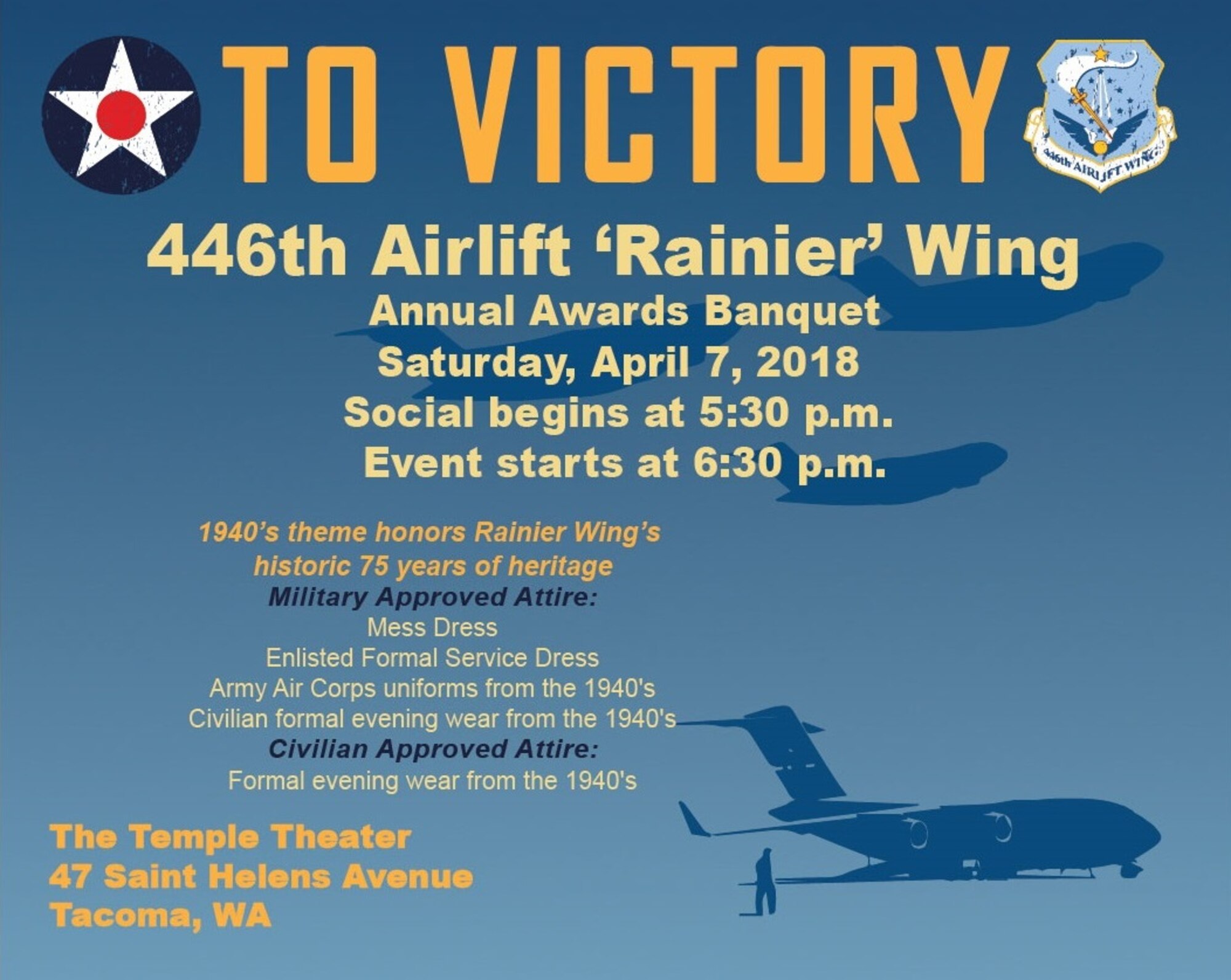 ANNUAL AWARDS BANQUET GRAPHIC