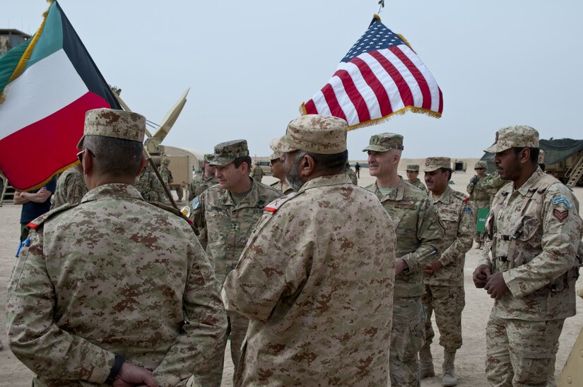 U.S. Central Command Leaders Learn About Kuwaiti Military Equipment