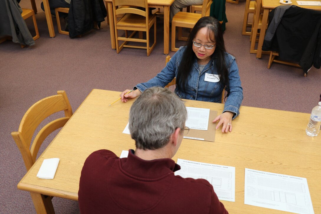 Middle East District provided several volunteers to the annual MATHCOUNTS competitions in Winchester, Va.