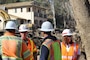 Col. Kirk Gibbs, commander of the U.S. Army Corps of Engineers Los Angeles District, visits Santa Barbara County debris basins Feb. 9. As of Feb. 11; Arroyo Paredon, Toro East, Toro Upper-West, Toro Lower-West, Cold Spring, San Ysidro, Montecito, Franklin, and Gobernador have been cleared. Debris clearance continues in Romero and Santa Monica basins.