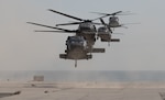 UH-60 Black Hawk helicopters carrying distinguished visitors arrive for Army Day 2018, Feb. 9, 2018, Kuwait Naval Base, Kuwait. Army Day was the opening event for U.S. Central Command’s Component Commanders Conference that allowed U.S. Army Central to showcase the Army’s capabilities at the theater level. (U.S. Army photo by Sgt. 1st Class Ty McNeeley, U.S. ARCENT PAO)