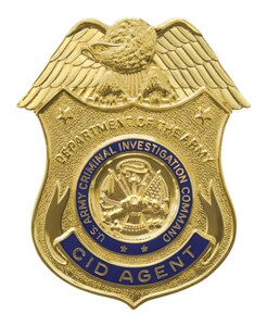 Criminal Investigation Command Badge