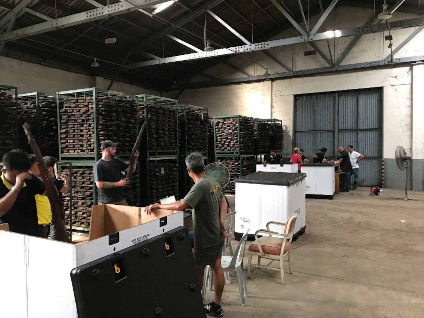 Transporting History Halfway Across the Globe: DLA Distribution repatriation project returns antique rifles from Philippines to U.S. despite obstacles