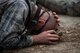 An Airman protects his head during a Pre Ranger Assessment Course, Feb. 11, 2018, at Moody Air Force Base, Ga. The three-day assessment is designed to determine whether Airmen are ready to attend the Air Force Ranger Assessment Course held at Fort Bliss Army Post, Texas. Ranger cadre test Airmen’s physical fitness, tactical abilities, land navigation skills, leadership qualities, water confidence and academic ability to determine if they have the knowledge and will to become Rangers. (U.S. Air Force photo by Senior Airman Janiqua P. Robinson)