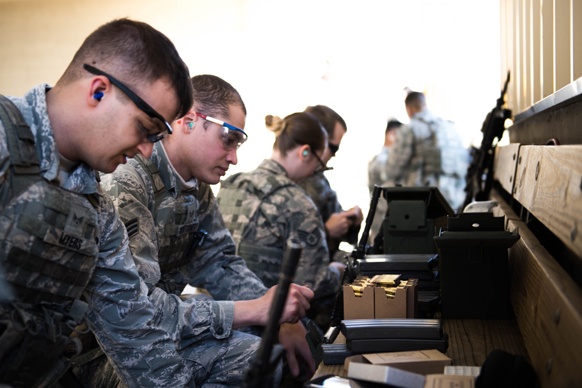 At the Range: 2nd SFS perform annual qualification