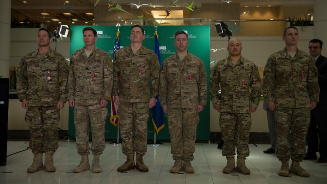 SOST members earn Bronze Star Medals