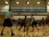 Col. Yvonne Spencer, 92nd Mission Support Group commander, conducts a “jump ball” to kick off the Intramural Basketball Season Championship at Fairchild Air Force Base, Washington, Feb. 7, 2018. The 92nd Force Support Squadron and the 336th Training Group basketball teams competed for the championship. (U.S. Air Force photo/Airman 1st Class Jesenia Landaverde)